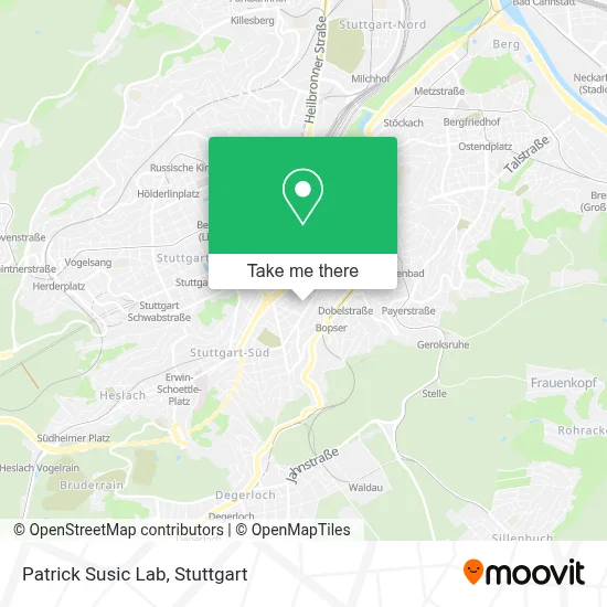 Patrick Susic Lab map