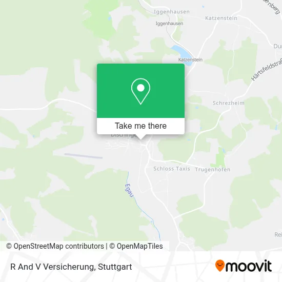 R And V Versicherung map