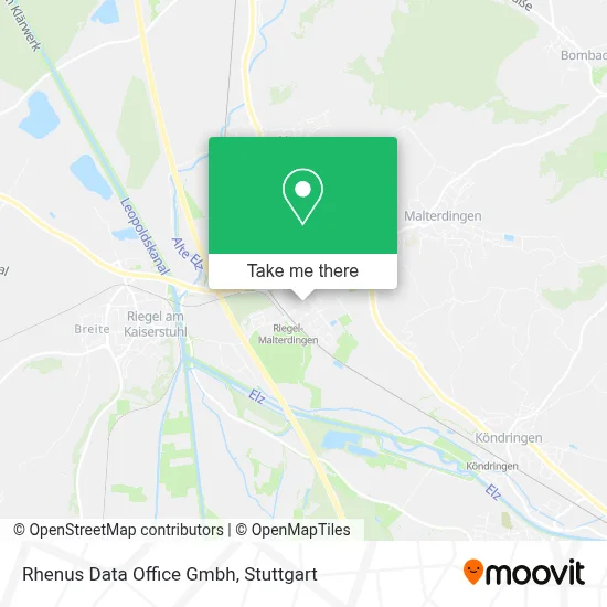 Rhenus Data Office Gmbh map