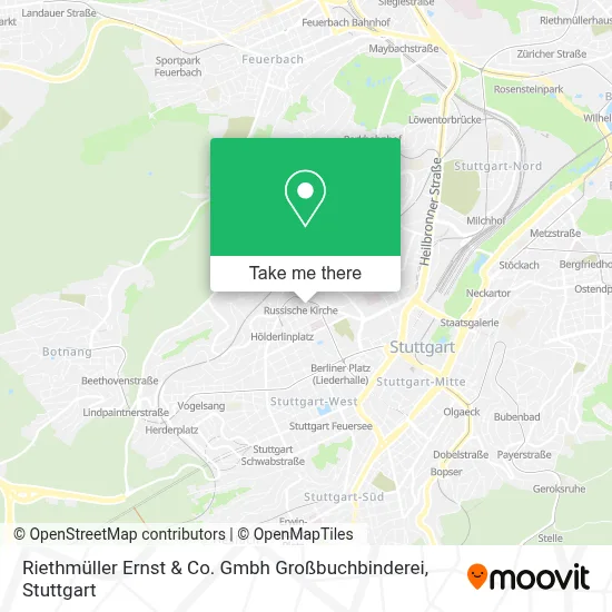 Riethmüller Ernst & Co. Gmbh Großbuchbinderei map