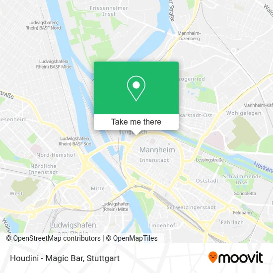 Houdini - Magic Bar map