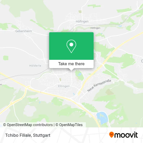 Tchibo Filiale map