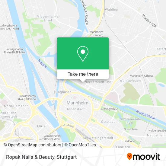 Ropak Nails & Beauty map