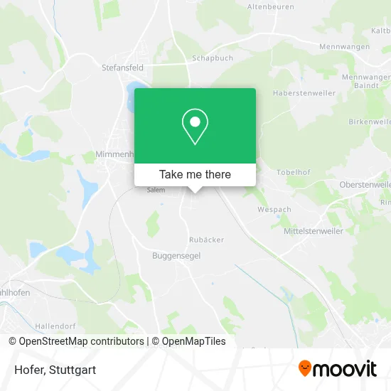 Hofer map