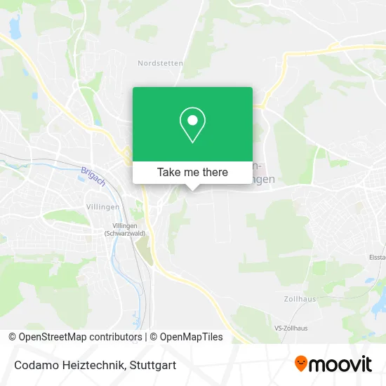 Codamo Heiztechnik map