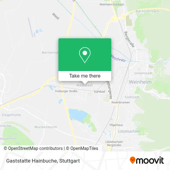 Gaststatte Hainbuche map
