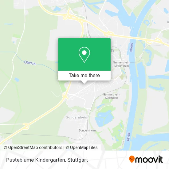 Pusteblume Kindergarten map