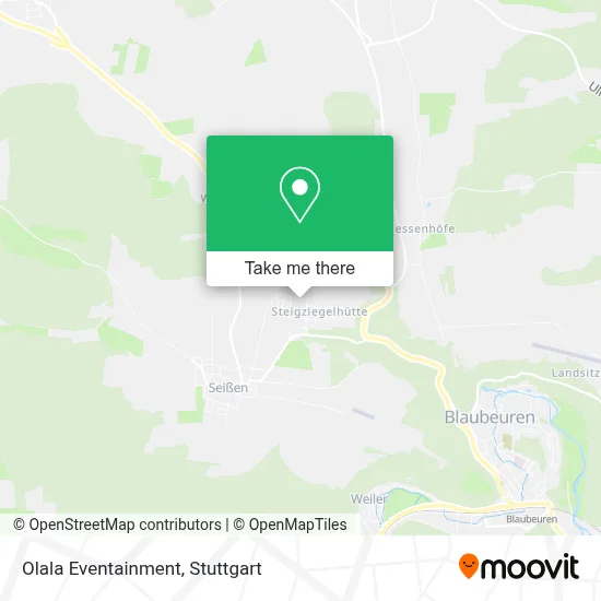 Olala Eventainment map