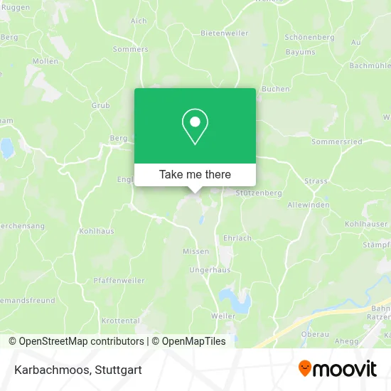 Karbachmoos map