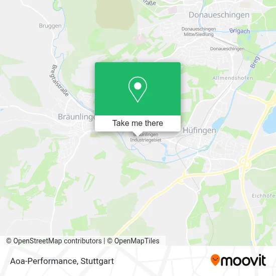 Aoa-Performance map