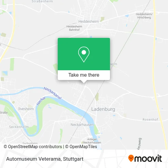 Automuseum Veterama map