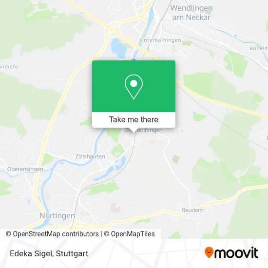 Edeka Sigel map