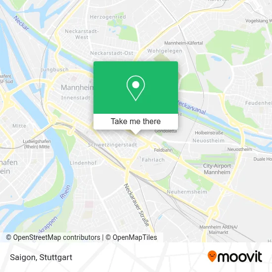 Saigon map
