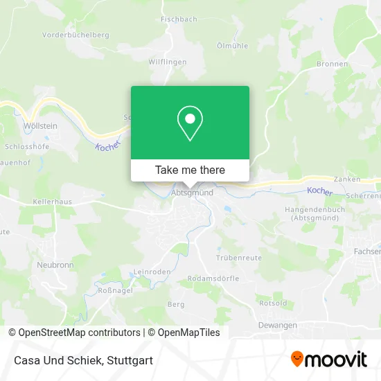 Casa Und Schiek map