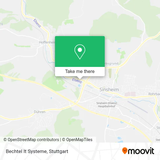 Bechtel It Systeme map