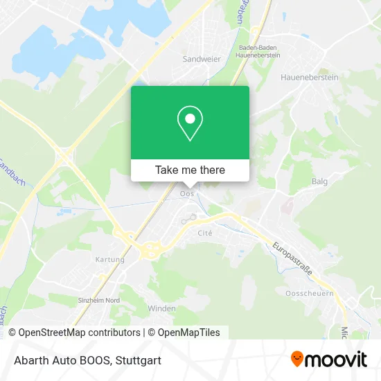 Abarth Auto BOOS map