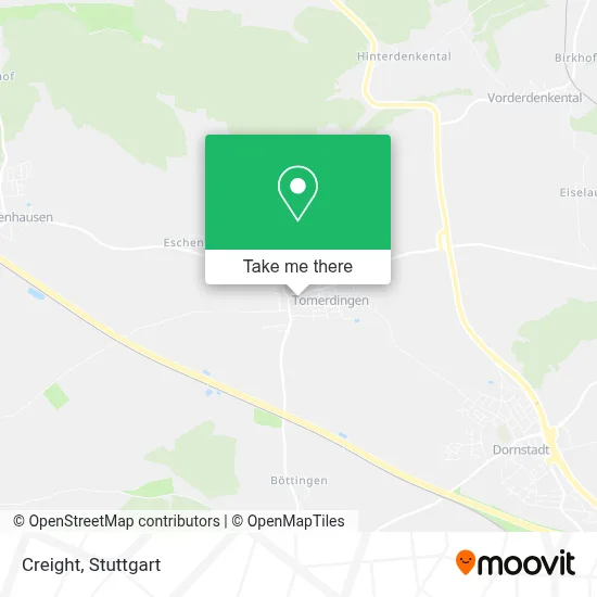 Creight map