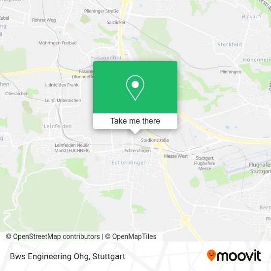 Bws Engineering Ohg map