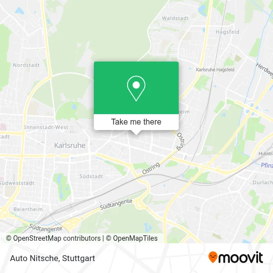 Auto Nitsche map