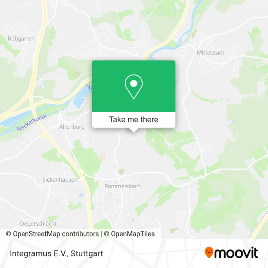 Integramus E.V. map