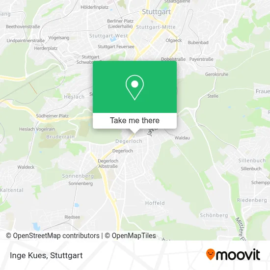 Inge Kues map