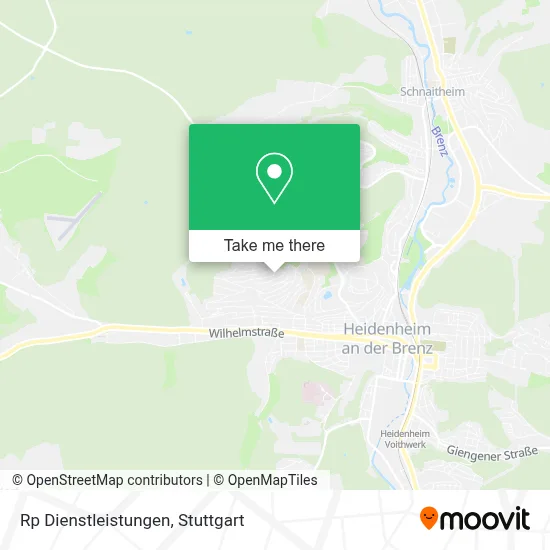 Rp Dienstleistungen map