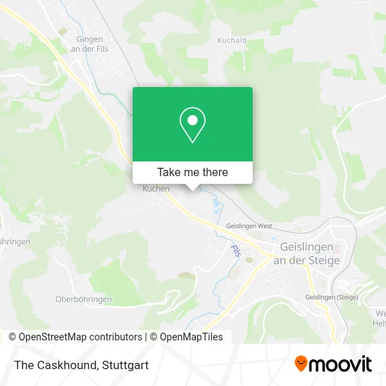 The Caskhound map