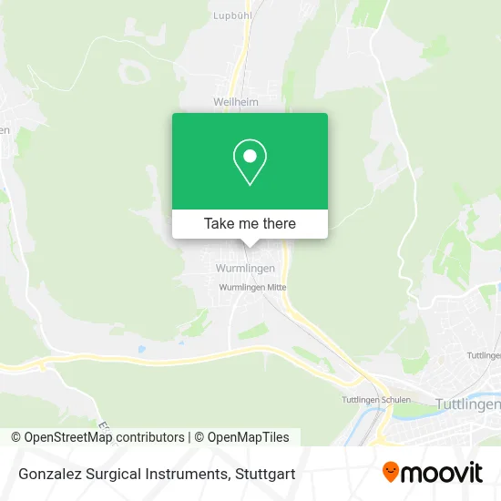 Gonzalez Surgical Instruments map