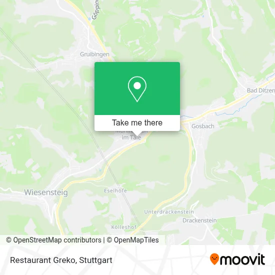 Restaurant Greko map