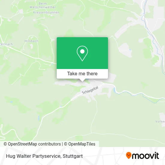Hug Walter Partyservice map