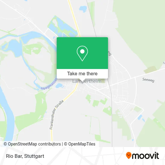 Rio Bar map
