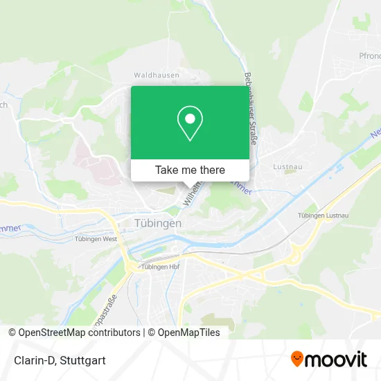 Clarin-D map