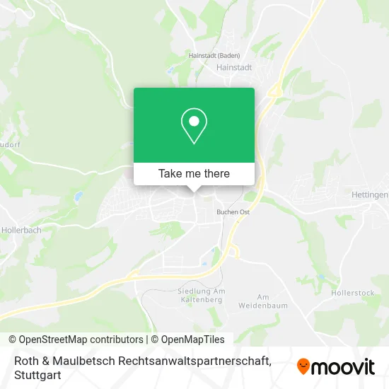Roth & Maulbetsch Rechtsanwaltspartnerschaft map
