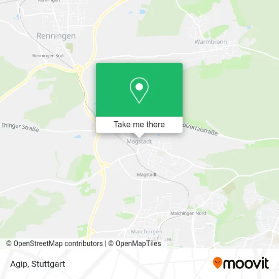 Agip map