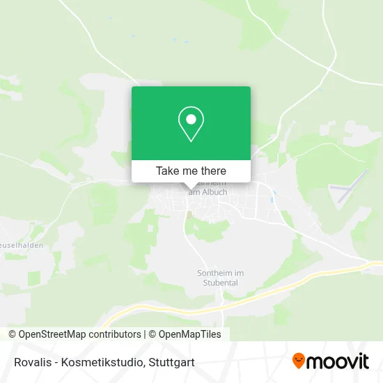 Rovalis - Kosmetikstudio map