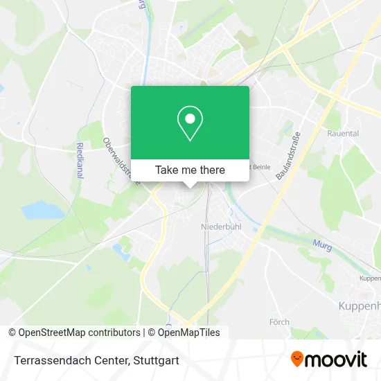 Terrassendach Center map