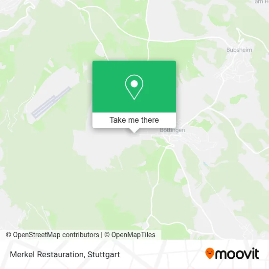 Merkel Restauration map