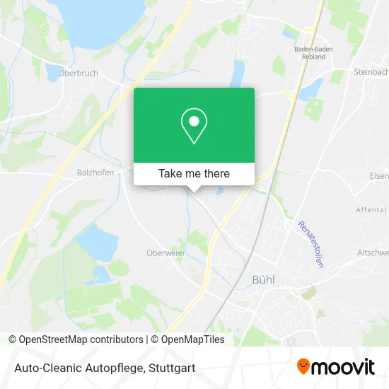 Auto-Cleanic Autopflege map