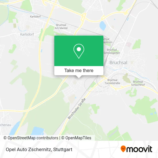 Opel Auto Zschernitz map