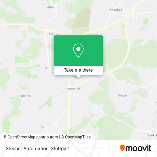 Stecher Automation map