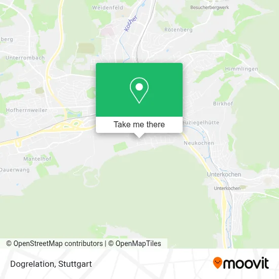 Dogrelation map
