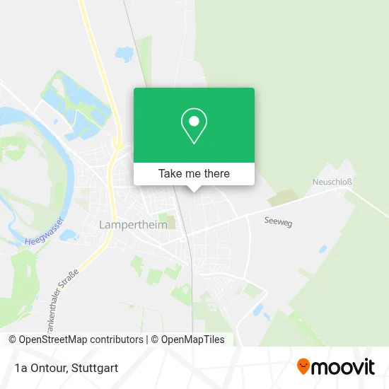 1a Ontour map