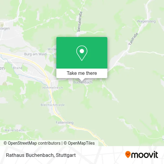 Rathaus Buchenbach map