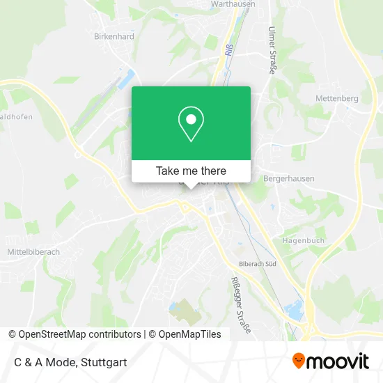 C & A Mode map