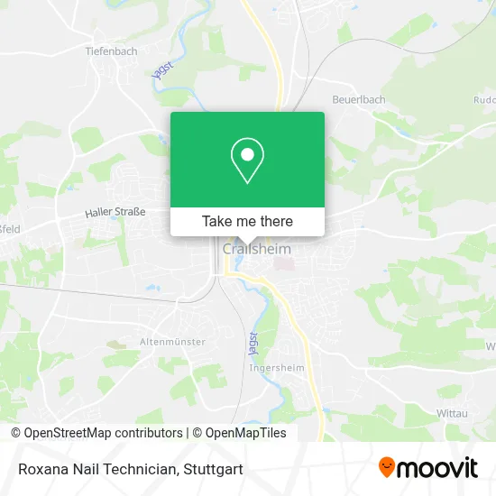 Roxana Nail Technician map