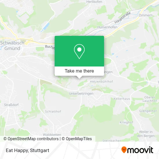 Eat Happy map