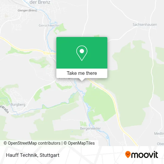 Hauff Technik map
