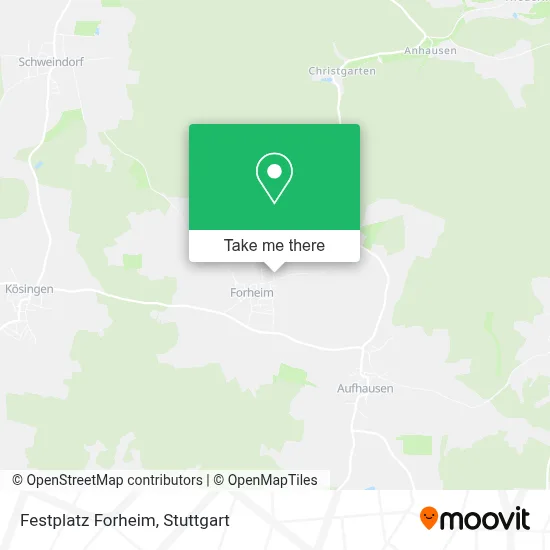Festplatz Forheim map