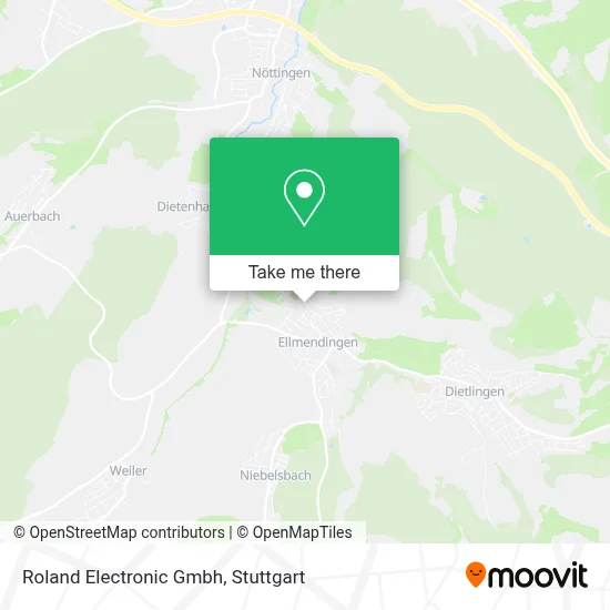 Roland Electronic Gmbh map