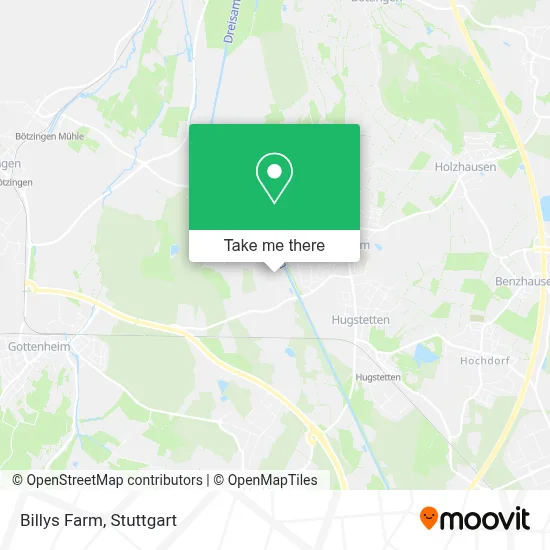 Billys Farm map